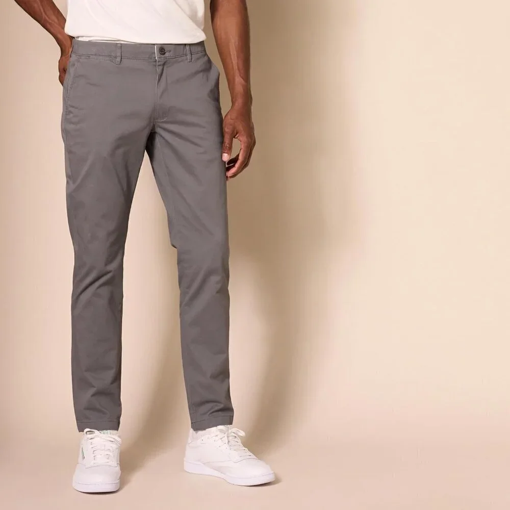 Men's Skinny-Fit Washed Comfort Stretch Chino Pant Previously Goodthreads